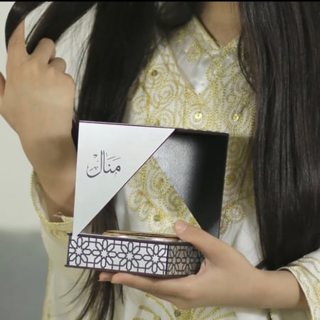 مبخرة فخمة لون فضي