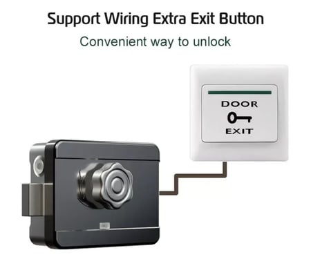 قفل الكتروني للابواب الخارجية ضد الماء