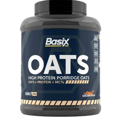 basix oats / بيسيكس شوفان بروتين بطعم السيرب 5 باوند
