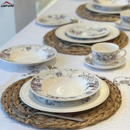 طقم عشاء شوق 30 قطعة