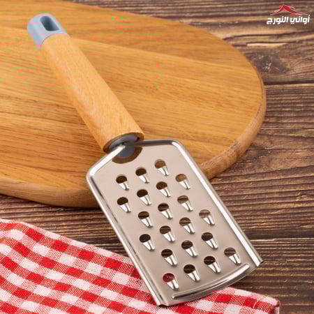 بشارة خضار استيل بيد خشب