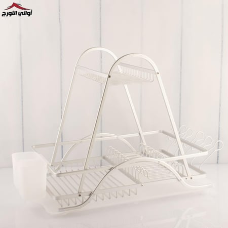 سلة صحون المنيوم دورين سلفر