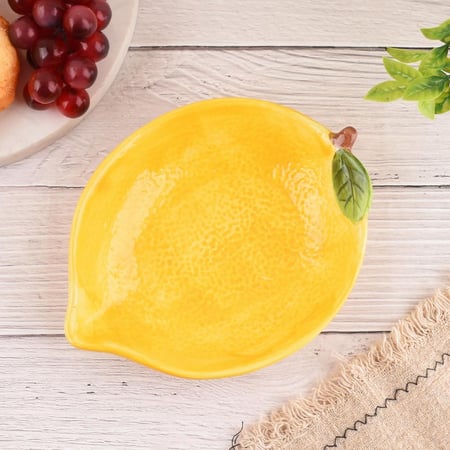 صحن شكل ليمون