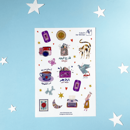 ملصقات دار ورقة