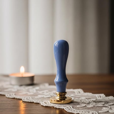 ختم كلاسيكي أزرق