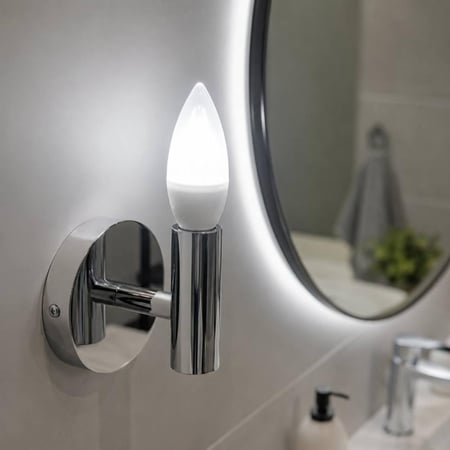 لمبة LED بلح مثلج  7واط - E14 ابيض و اصفر