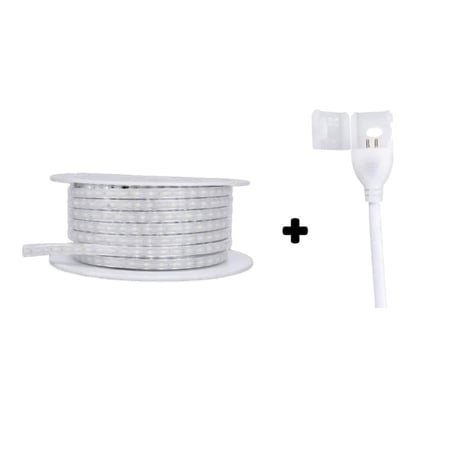 بكج الإضاءة المتكامل (شريط LED لاصق 1 خط + التوصيلة)