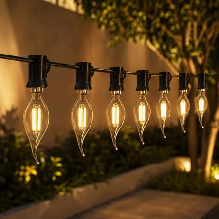 لمبة LED فيلامنت شمعة برأس منحني E14 – 4 واط