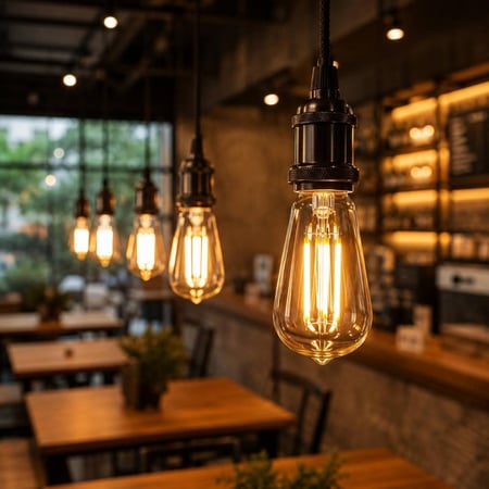 لمبة كمثرى فيلامنت LED ST64 قاعدة 5واط-E27