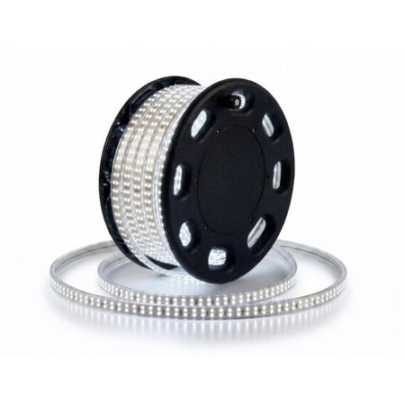 شريط LED لإضاءة المزدوج خطين – 50 متر (متعدد الألوان) جودة عالية ضمان 5 سنوات