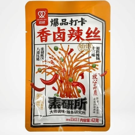 سناكس صيني حار خيوط الصويا - Chinese Spicy Soy Shreds Snack