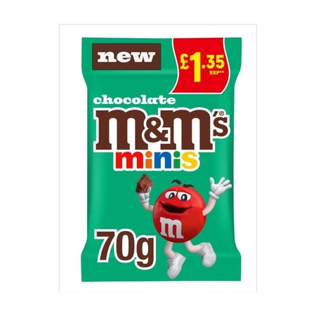 ام اند امز شوكولاتة الحليب 70 جم