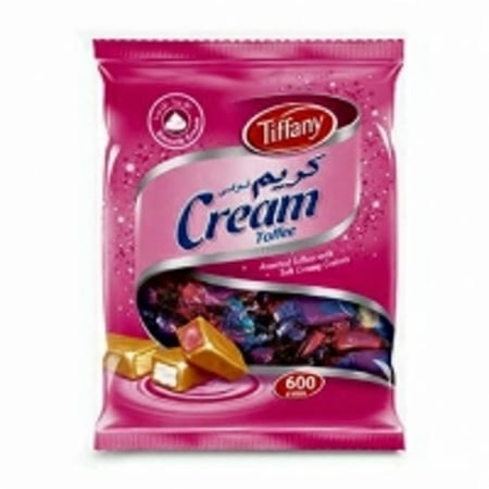 تيفاني كريم توفي منوع محشو بمركز كريمي ناعم - Tiffany Cream Toffee Assorted with Soft Creamy Centers 600g