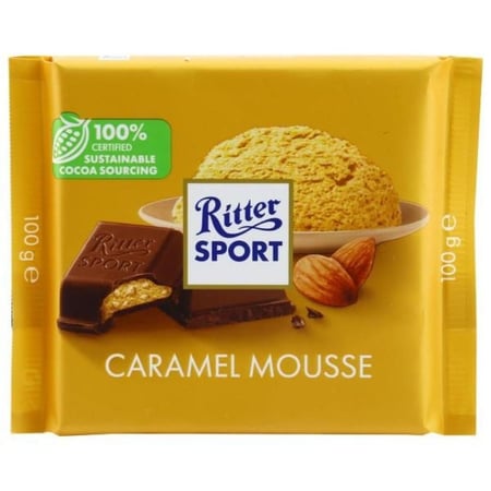 ريتر سبورت كراميل موس | Ritter Sport Caramel Mousse