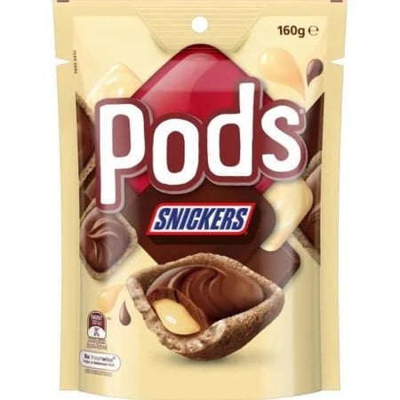 بودز سنيكرز 160 جرام - Pods Snickers