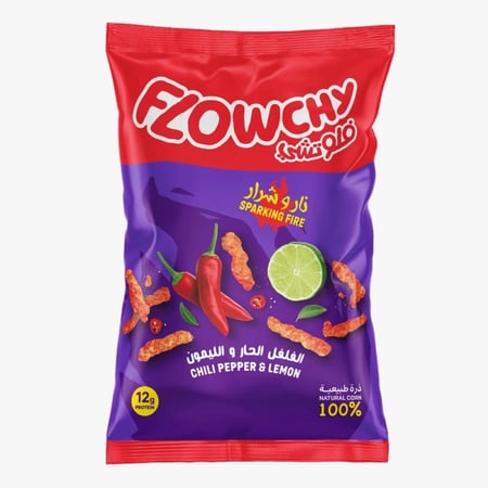فلوتشي  منتفخات الفلفل الحار والليمون 145 جرام
