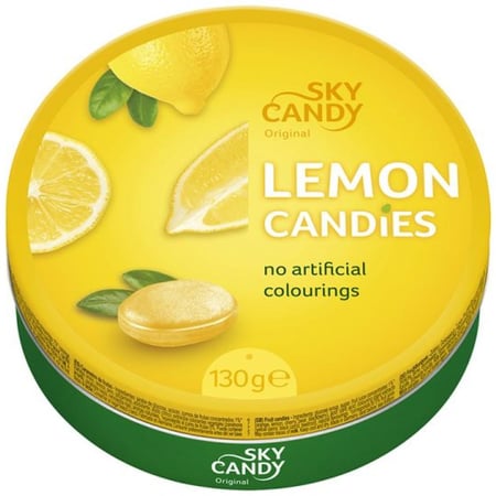 سكاي كاندي حامضة بنكهة الليمون 130 جرام المانيا