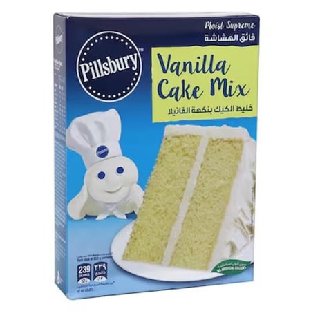 بيلسبري خليط كيك الفانيليا – 360 جرام | Pillsbury Vanilla Cake Mix – 360 g