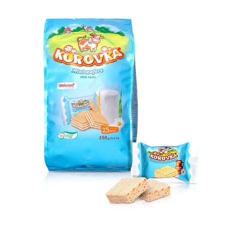 كروفكا ميني ويفر  بالحليب 150 جم