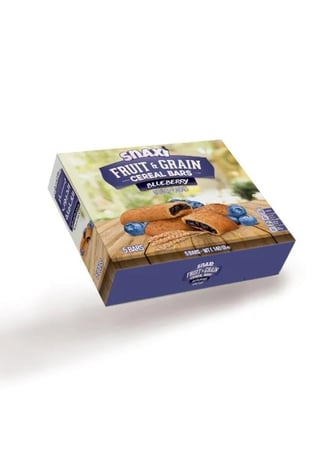 بار الحبوب الكاملة بحشو التوت الأزرق 140 جرام