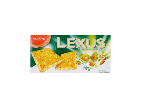 مانشيز لكزس بسكويت بالخضروات غني بالفيتامينات 160 جرام