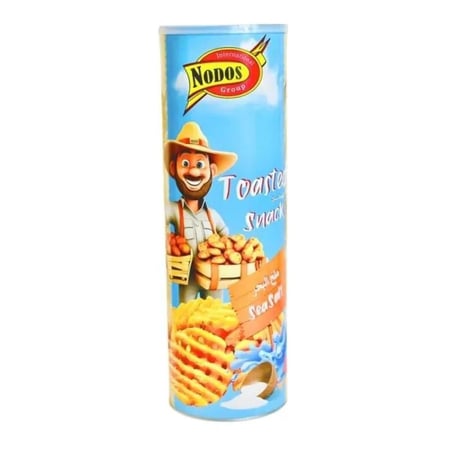 نودوس سناك توستد بنكهة ملح البحر – 90 جرام | Nodos Toasted Snack with Sea Salt Flavor – 90 g