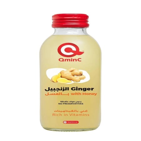 أمين سي زنجبيل مع العسل – QminC Ginger with Honey