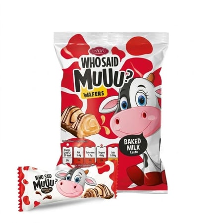 ويفر هو سيد مو بنكهة الحليب المخبوز | Who Said Muuu? Baked Milk Wafers