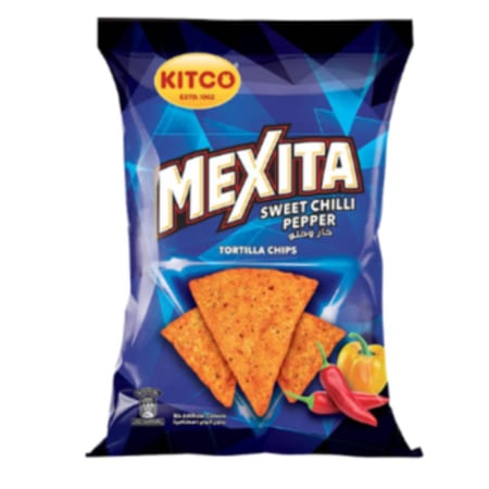 كيتكو  ميكسيتا حلو فلفل حار رقائق التورتيلا - KitcoMEXITA Sweet Chilli Pepper Tortilla Chips