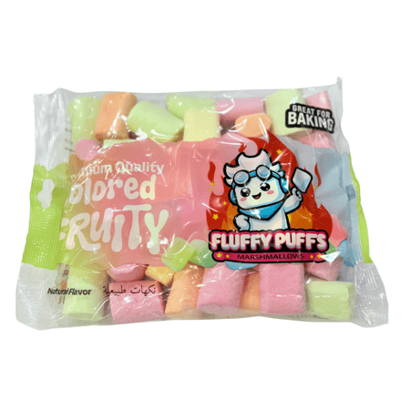 مارشميلو فلافي  بوفس ملون  كبير 300 جرام