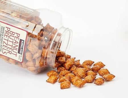 كيركلاند بريتزلز بزبدة الفول السوداني - Kirkland Peanut Butter Pretzels
