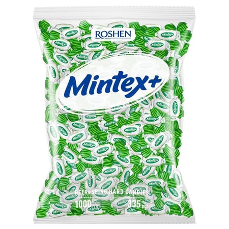 حلوى روشن مينتكس بلس المنعشة 1 كيلو | Roshen Mintex+ Refreshing Hard Candies 1kg