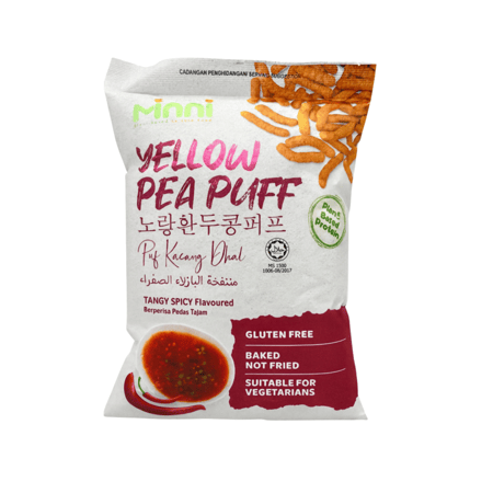 منتفخة البازلاء بنكهة حارة لاذعة 40 جرام من Minni