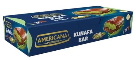 امريكانا كيك كنافة بار بالفستق عبوة 5 قطع