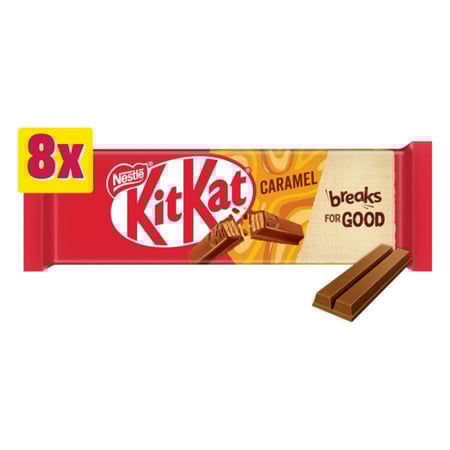 كيت كات كراميل 8 أصابع  Nestlé KitKat Caramel 8x Fingers