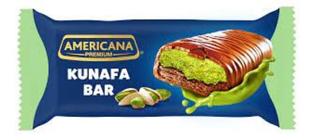 امريكانا كيك كنافة بار بالفستق عبوة 5 قطع