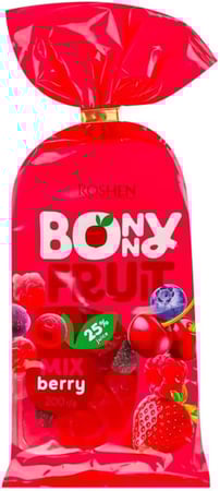 جيلي روشن بوني فروت بنكهة التوت المشكل | Roshen Bonny-Fruit Mix Berry Jelly