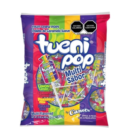 تويني بوب اللينه متعددة النكهات من كانيلز - Tuenipop Multi Flavored
