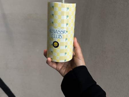 حافظ حراري نادي النصر  | Al Nassr Club Tumbler