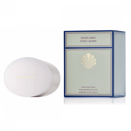 بودرة الجسم المعطرة وايت لينن من استي لودر-100جرام