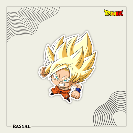 ستيكر دراغون بول ( غوكو )