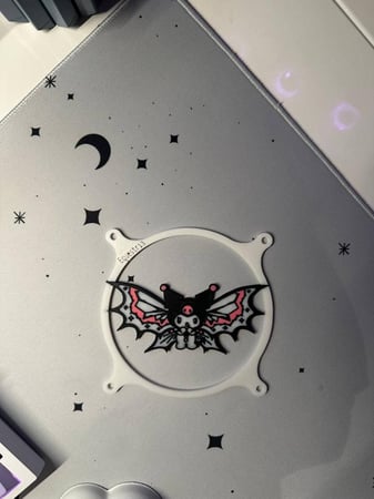 غطاء مروحة للPC كرومي بجناح