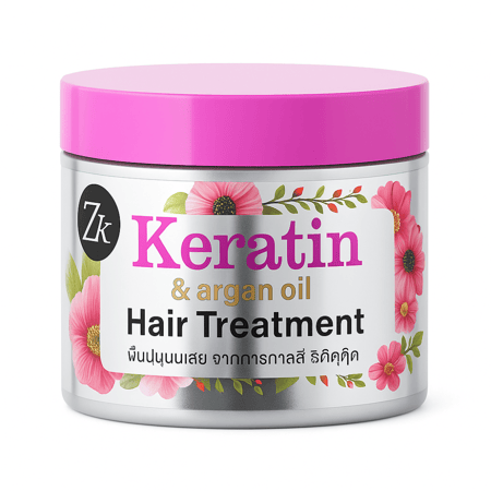 زيكلوب بروفيشنال معالج الكيراتين والأرغان لإصلاح الشعر – 300 مل