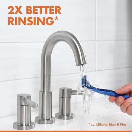 جيليت بلو 3 كومفورت شفرات حلاقة للرجال 3 شفرات - 8 قطع