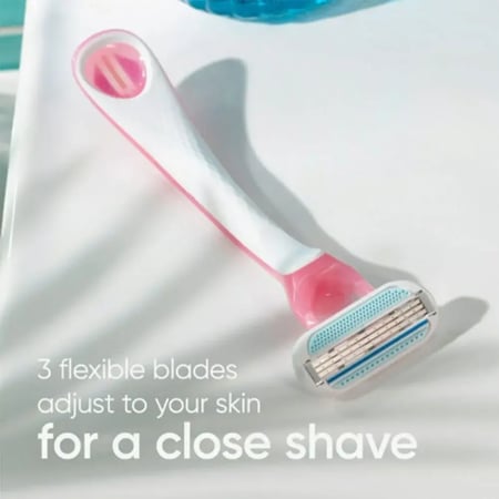 جيليت ماكينة حلاقة نسائية فينوس تريشر 3 حبة