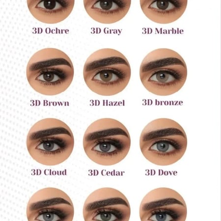 عدسات ملونة من ثري دي كولورز - جرين