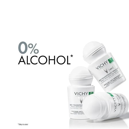 فيشي مزيل عرق رول اون 48 ساعة مضاد للتعرق للبشرة الحساسة - 50 مل