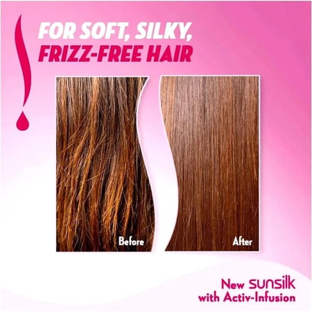 صانسيلك شامبو قوة ولمعان مع بروفيتامين B5 وزيت جوز الهند - 1000 مل