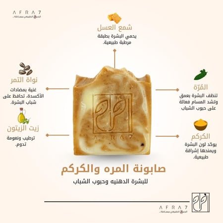 صابونة المُره والكركم