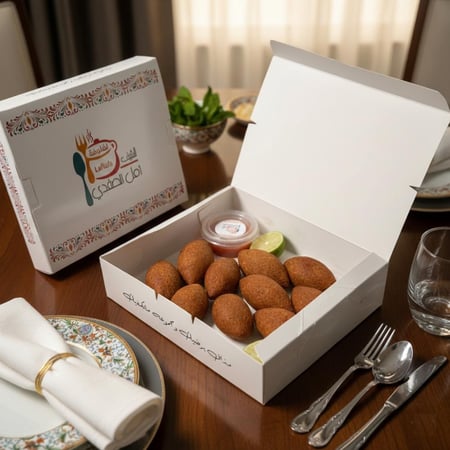 بوكس كبة مقلية باللحم أو بالدجاج | 10 حبات